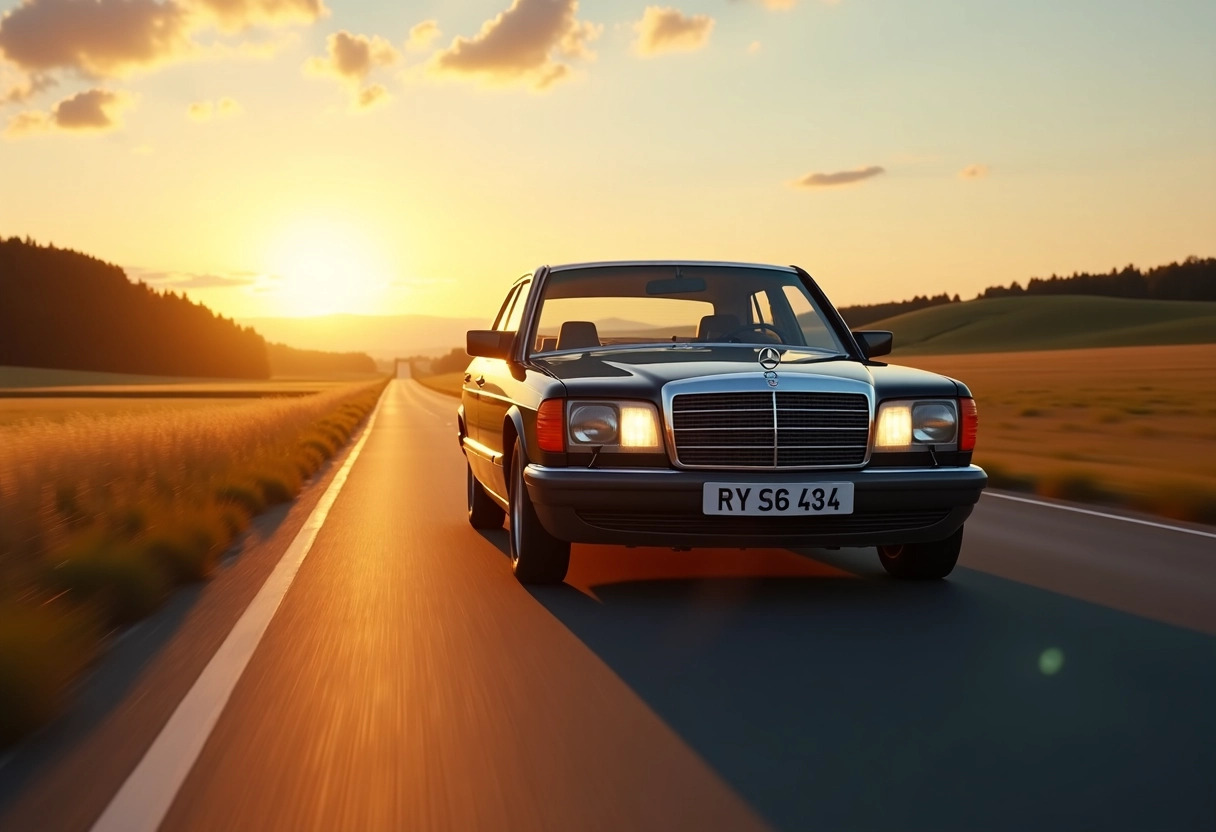 mercedes 190  voiture  vintage